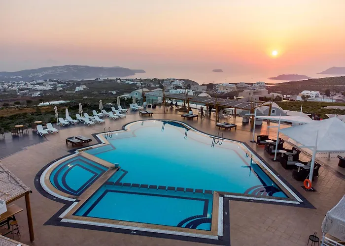 Hotell Orizontes Santorini Pýrgos